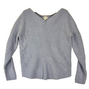 Sundance Catalog Artesa Cashmere Sweater Women's Size L Light Blue
